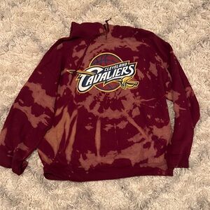 Tie Dyed Cleveland Cavs Sweatshirt